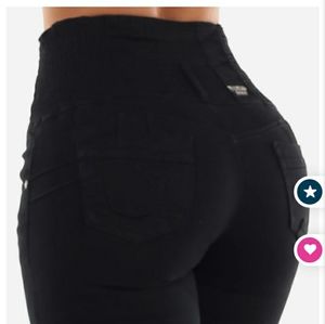 Black Tush Push Jeans
